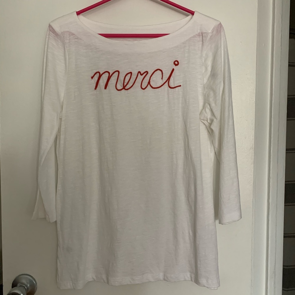 ‘Merci’ shirt